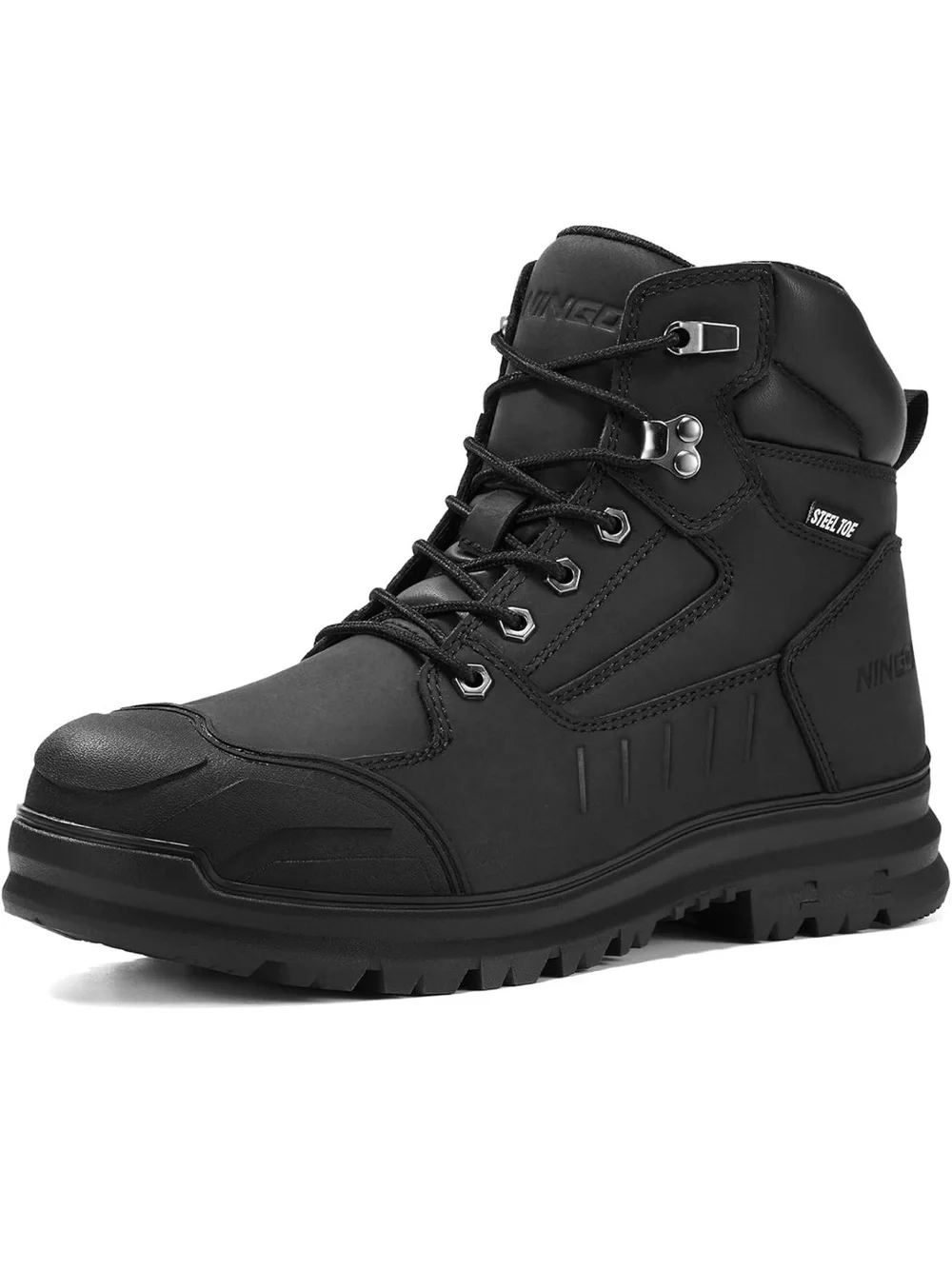 Men's steel-toe work boots